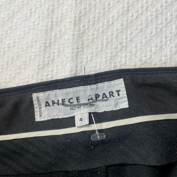 APIECE apart Sculpting Black Jeans High Waist Stretchy Comfy Easy Travel  Size 4 - Picture 5 of 7